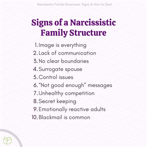 10 Warning Signs of Narcissistic Family Manipulation